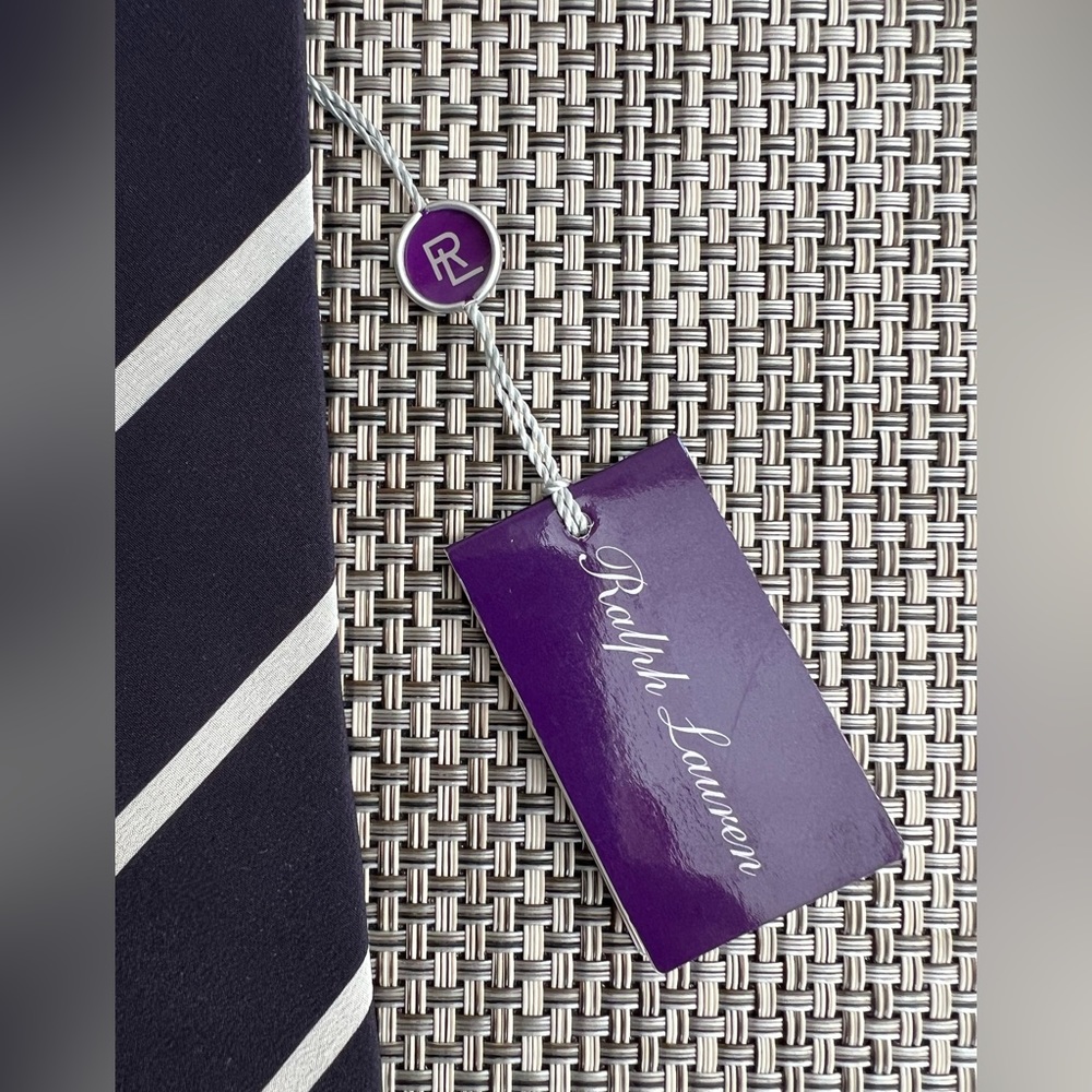 New Men's "Ralph Lauren Purple Label" Silk Tie - Picture 2 of 6